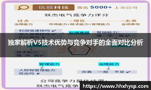 独家解析V5技术优势与竞争对手的全面对比分析