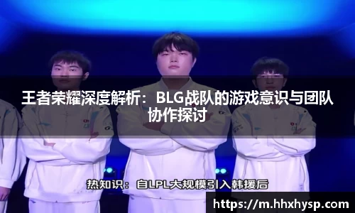 王者荣耀深度解析：BLG战队的游戏意识与团队协作探讨
